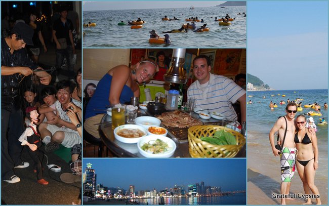Beaches, BBQ, and beers in Busan.
