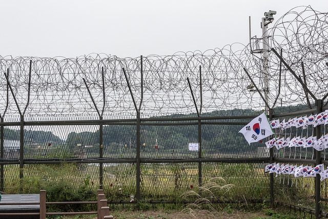 A demilitarized zone in South Korea