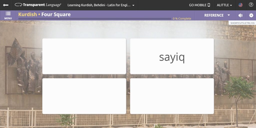 kurdish language course