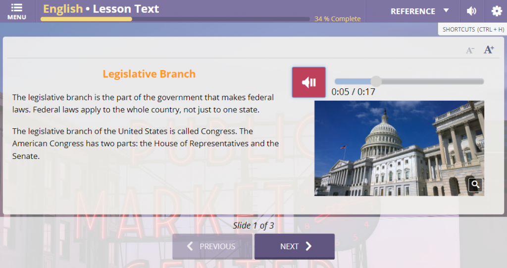 american citizenship test prep course - text