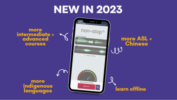 new language courses in transparent language online 2023