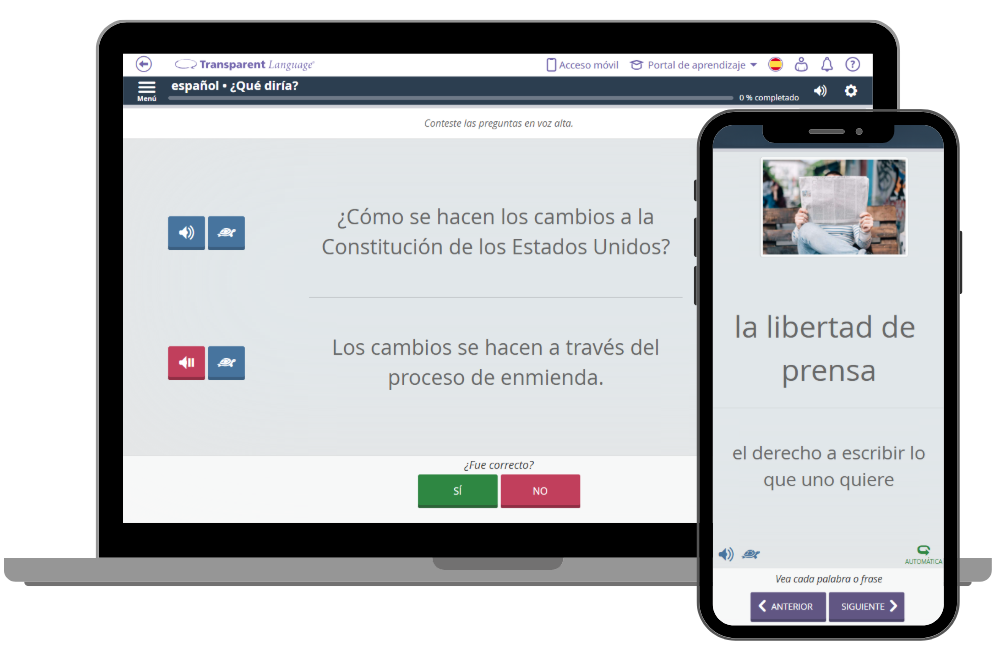 US Citizenship Test Prep Course in Spanish