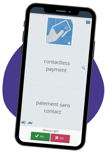 British English for Newcomers course in the app
