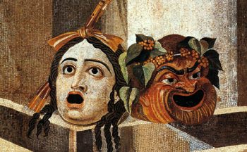 Latin comedy masks