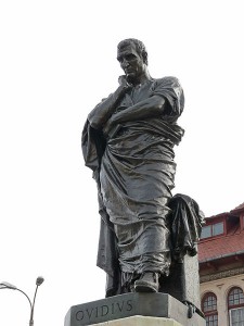 Statue of Ovid Courtesy of Wikimedia Common and Author Kurt Wichmann
