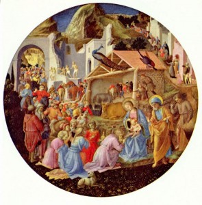 Adoration of the Magiby Fra Angelico and Fra Filippo Lippi