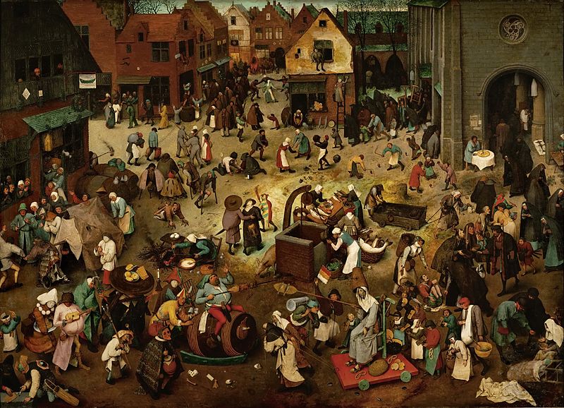 The Fight Between Carnival and Lent by Pieter Bruegel.