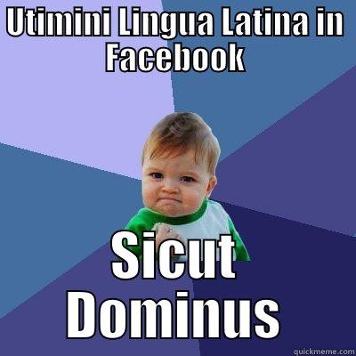Use Latin on Facebook! Like a Boss!
