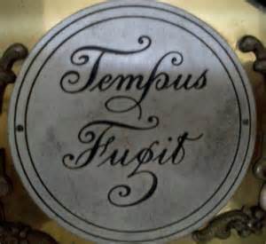 Tempus Fugit in Latin means Time flies. Courtesy of Crazygallery.