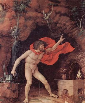 Representation of Vulcan. Courtesy of Andrea Mantegna - The Yorck Project: 10.000 Meisterwerke der Malerei. DVD-ROM, 2002.