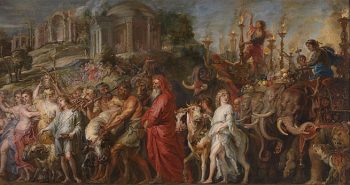 Peter Paul Rubens "A Roman Triumph" (1630). Courtesy of Wikimedia Commons.