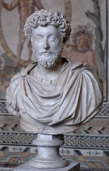 Bust of Marcus Aurelius (reign 161–180 CE). Courtesy of Wikimedia Commons.