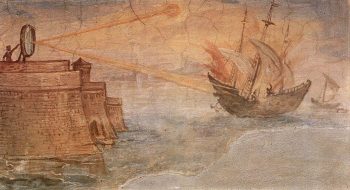 archimedes-burning-roman-ships