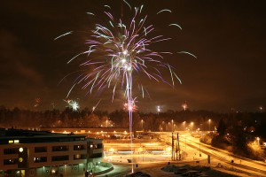 New Year in Lillestrøm, Norway. (Photo courtesy of Marius Lauritsen at Flickr, CC License.)