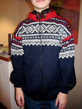 The Marius sweater. (Photo courtesy of Kirsti I. at Flickr, CC License.)