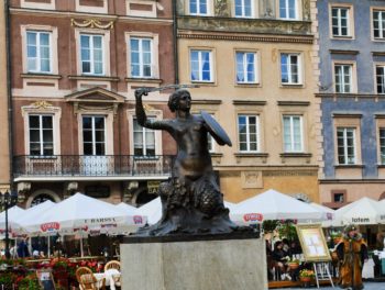 Guardian Mermaid of Warsaw