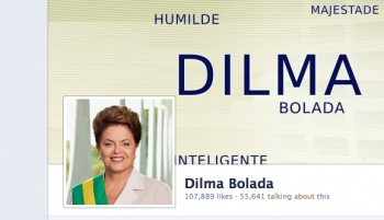 Dilma parody Facebook account