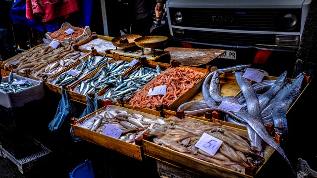 fish stalls