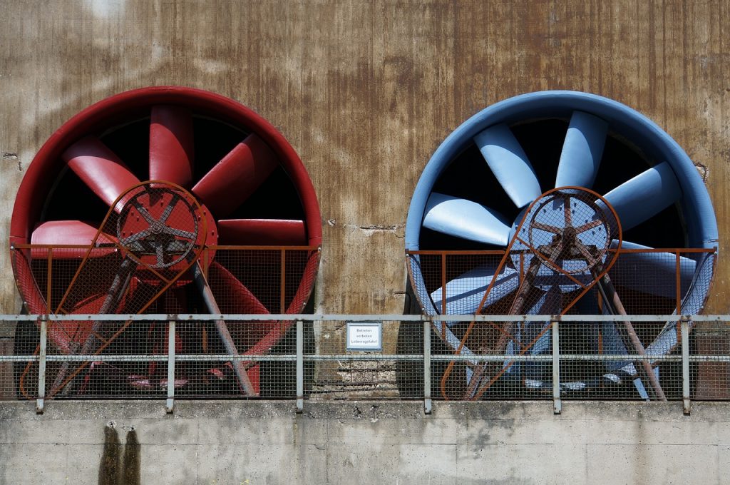 two turbines