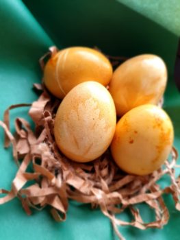 turmeric eggs