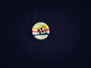 a colorful button