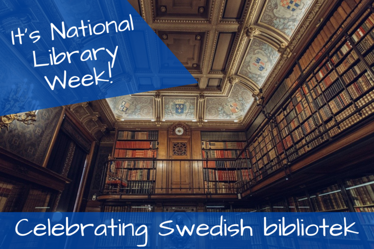 Celebrating Swedish Bibliotek For National Library Week | Swedish ...