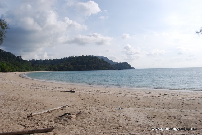 An empty beach in Thailand?