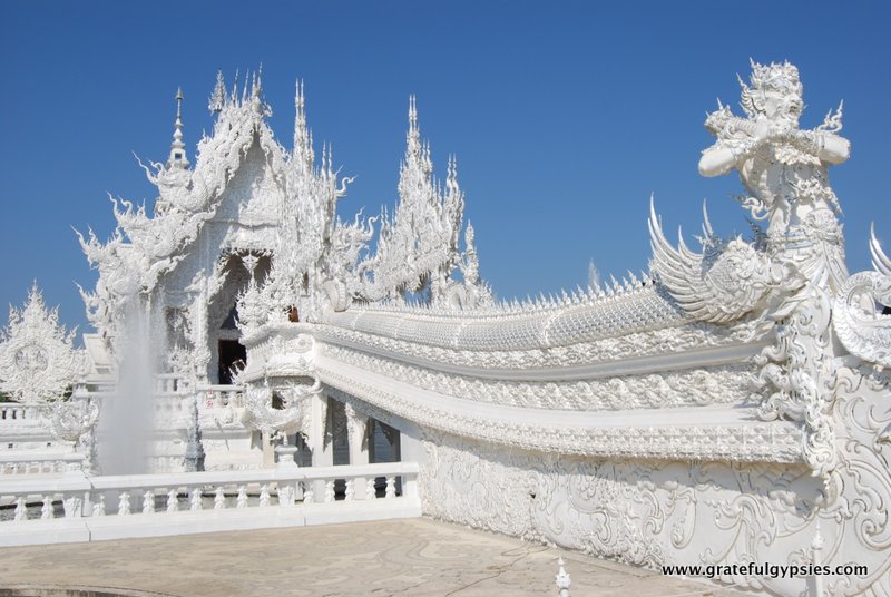 The amazing White Temple of Thailand.