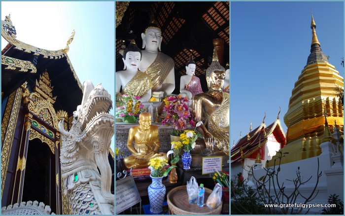 Temples are everywhere in Chiang Mai.