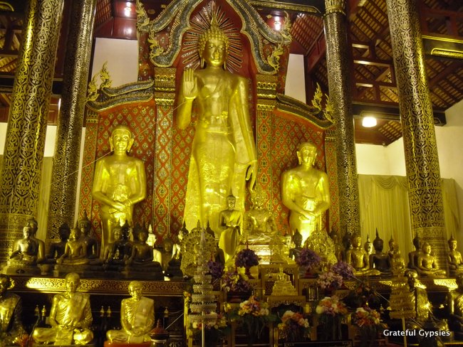 Most people will visit a temple today across Thailand.
