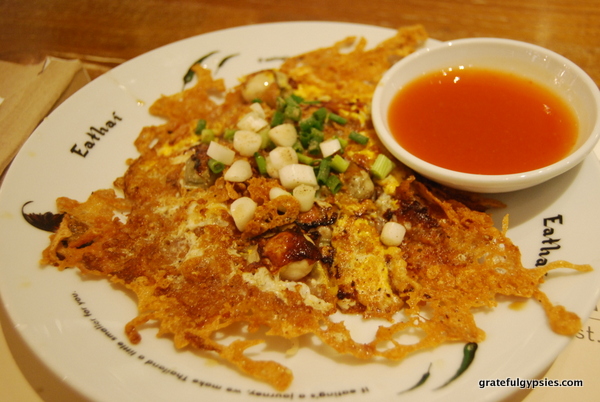 Oyster omelette - one of the best things I had there.