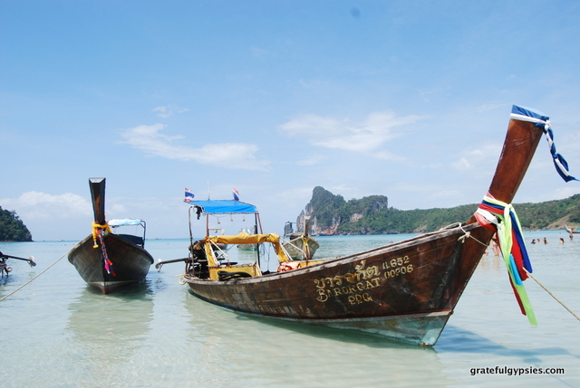 Thai longtail boat.