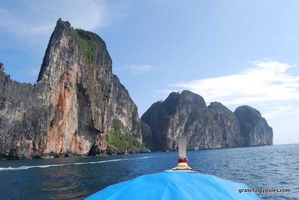 Take a boat and explore the Phi Phi Islands.