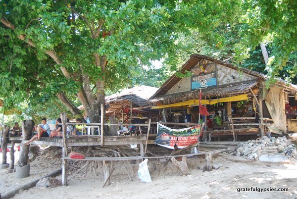 Sunset Pirate Bar - a great place to chill in Ton Sai.