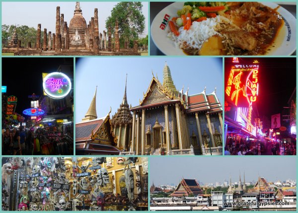 One Month in Thailand - Capitals